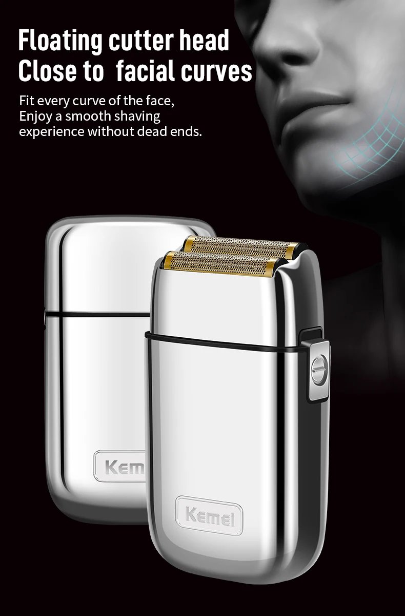 Kemei Tx1 Rechargeable Metal Housing Pro Electric Shaver For Men Hair Beard Electric Razor Bald Shaving Machine Finishing Fade Kemei Tx1 Rechargeable Metal Housing Pro Electric Shaver For Men Hair Beard Electric Razor Bald Shaving Machine Finishing Fade