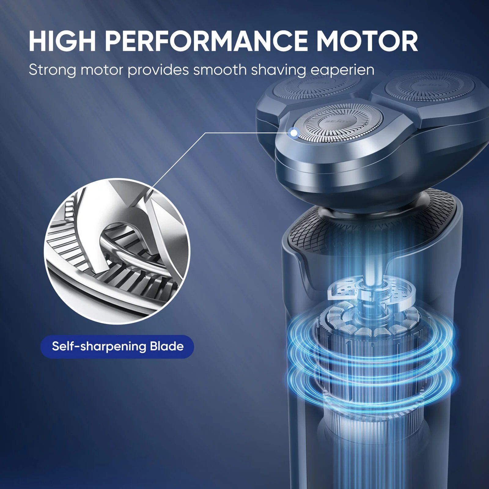 SEJOY 3 In 1 Multifunction Mens Electric Shaver Powerful Beard Nose Hair Trimmer Shaving Machine Electric Razor Waterproof SEJOY 3 In 1 Multifunction Mens Electric Shaver Powerful Beard Nose Hair Trimmer Shaving Machine Electric Razor Waterproof