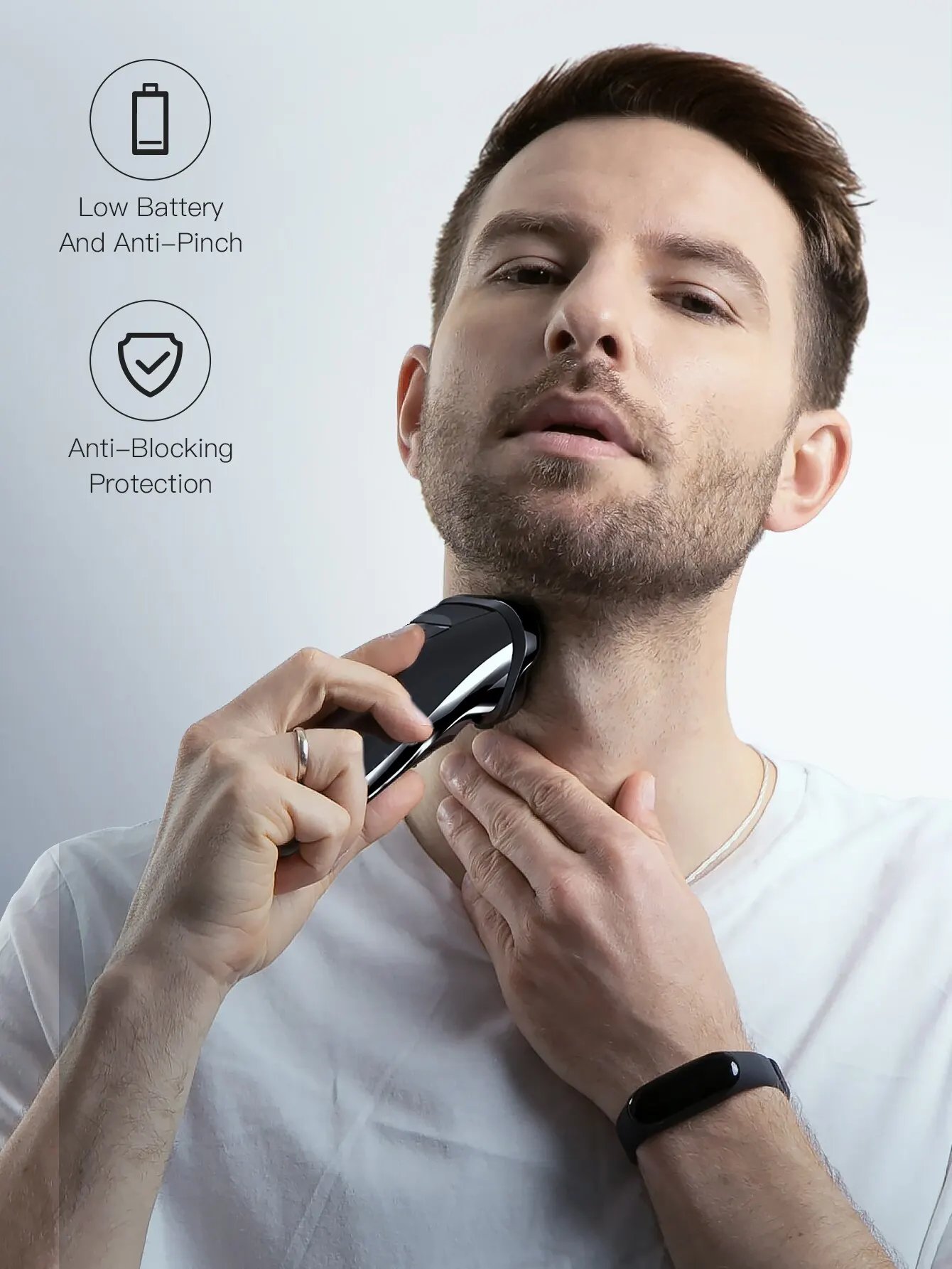 ENCHEN Electric Shaver 3D Blackstone 3 IPX7 Waterproof Razor Wet And Dry Dual Use Face Beard Battery Digital Display For Men ENCHEN Electric Shaver 3D Blackstone 3 IPX7 Waterproof Razor Wet And Dry Dual Use Face Beard Battery Digital Display For Men