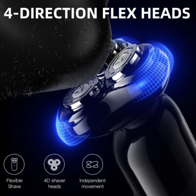 ENCHEN Electric Shaver Professional Wet and Dry Use Razor Hair Trimmer Portable Shaver Reciprocating Shaving Machine Man Mocha S - Image 3