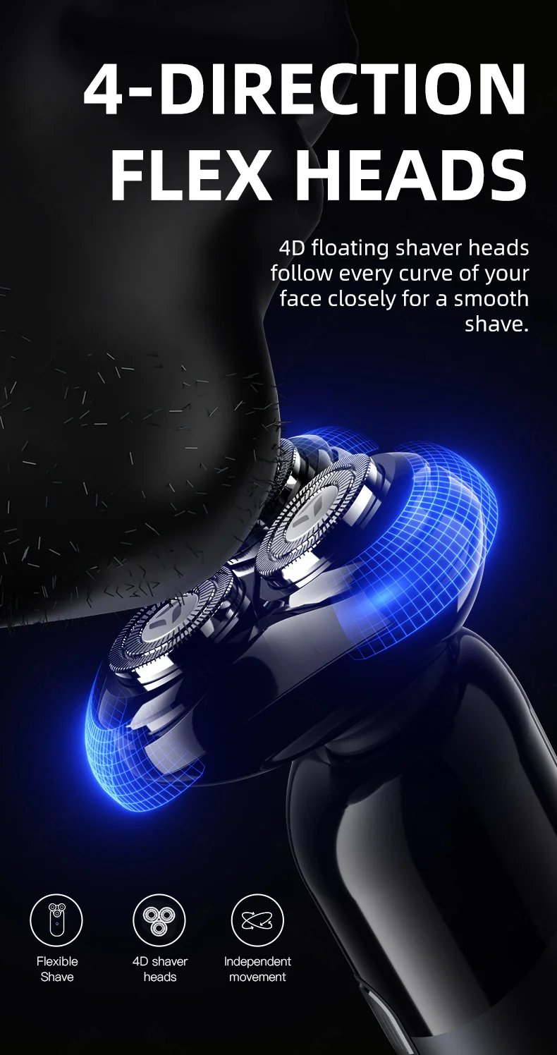 ENCHEN Electric Shaver Professional Wet and Dry Use Razor Hair Trimmer Portable Shaver Reciprocating Shaving Machine Man Mocha S ENCHEN Electric Shaver Professional Wet and Dry Use Razor Hair Trimmer Portable Shaver Reciprocating Shaving Machine Man Mocha S