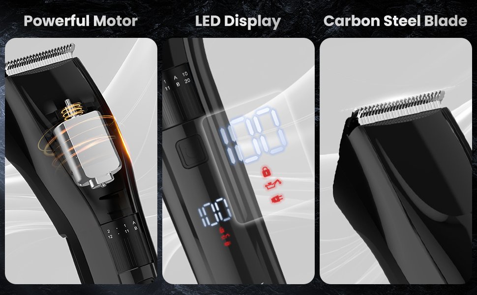 SEJOY Cordless Professional Hair Clippers  Shaving Machine Men Trimmer Kit Men Cutting Machine Barber Electric shaver SEJOY Cordless Professional Hair Clippers  Shaving Machine Men Trimmer Kit Men Cutting Machine Barber Electric shaver