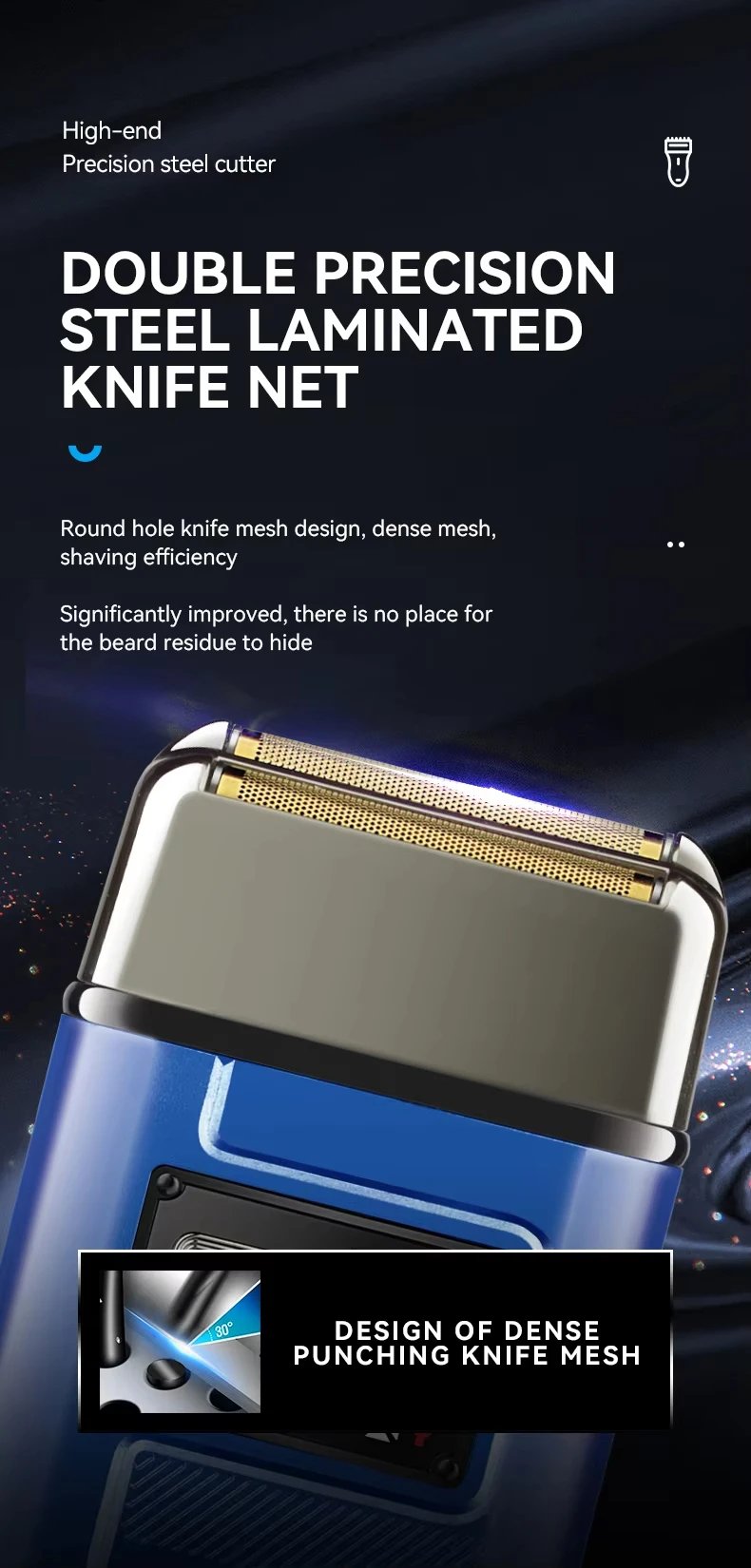 Kemei KM-1112 USB Charging IPX5 Waterproof Shaver 2 in1 Men's Rechargeable Electric Beard Razor Floating Forward Shaving Machine Kemei KM-1112 USB Charging IPX5 Waterproof Shaver 2 in1 Men's Rechargeable Electric Beard Razor Floating Forward Shaving Machine