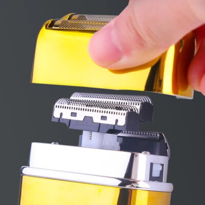 Kemei TX8 All-metal Electric Shaver Men Electric Razor Rechargeable Beard Shaver Floating Hair Trimmer Shaving Machine 8000RPM - Image 4
