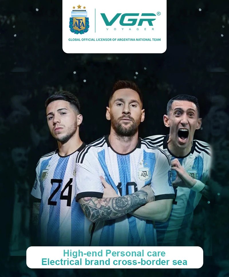 VGR 395 USB Rotary Professional Shaving Razors Waterproof Rechargeable Electric Mens Barber Shavers for Men