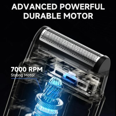ENCHEN Electric Shaver Professional Shaver Portable Shaving Machine Mini Beard Trimmer Razor Cordless Blade Shaver for Men MS003 - Image 4