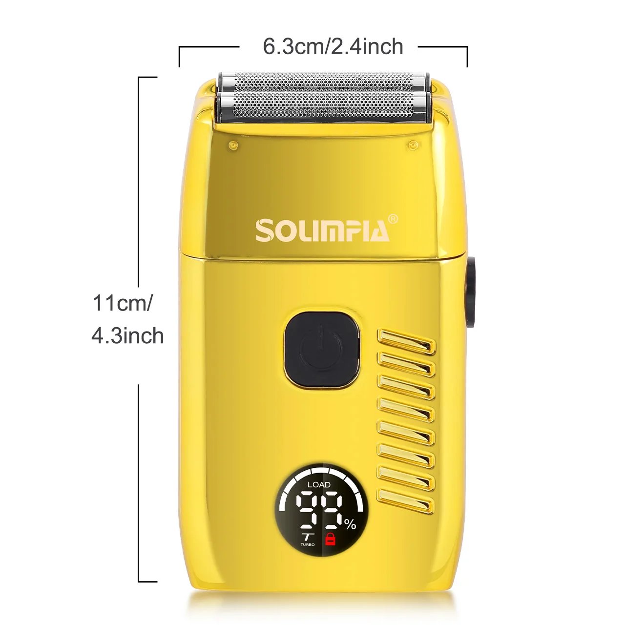 Solimpia Hair Shaver Double Blades Shaver Electric Shaver Razor Men's Close Bald Head Barber Trimmer Rechargeable for Quick Shav Solimpia Hair Shaver Double Blades Shaver Electric Shaver Razor Men's Close Bald Head Barber Trimmer Rechargeable for Quick Shav
