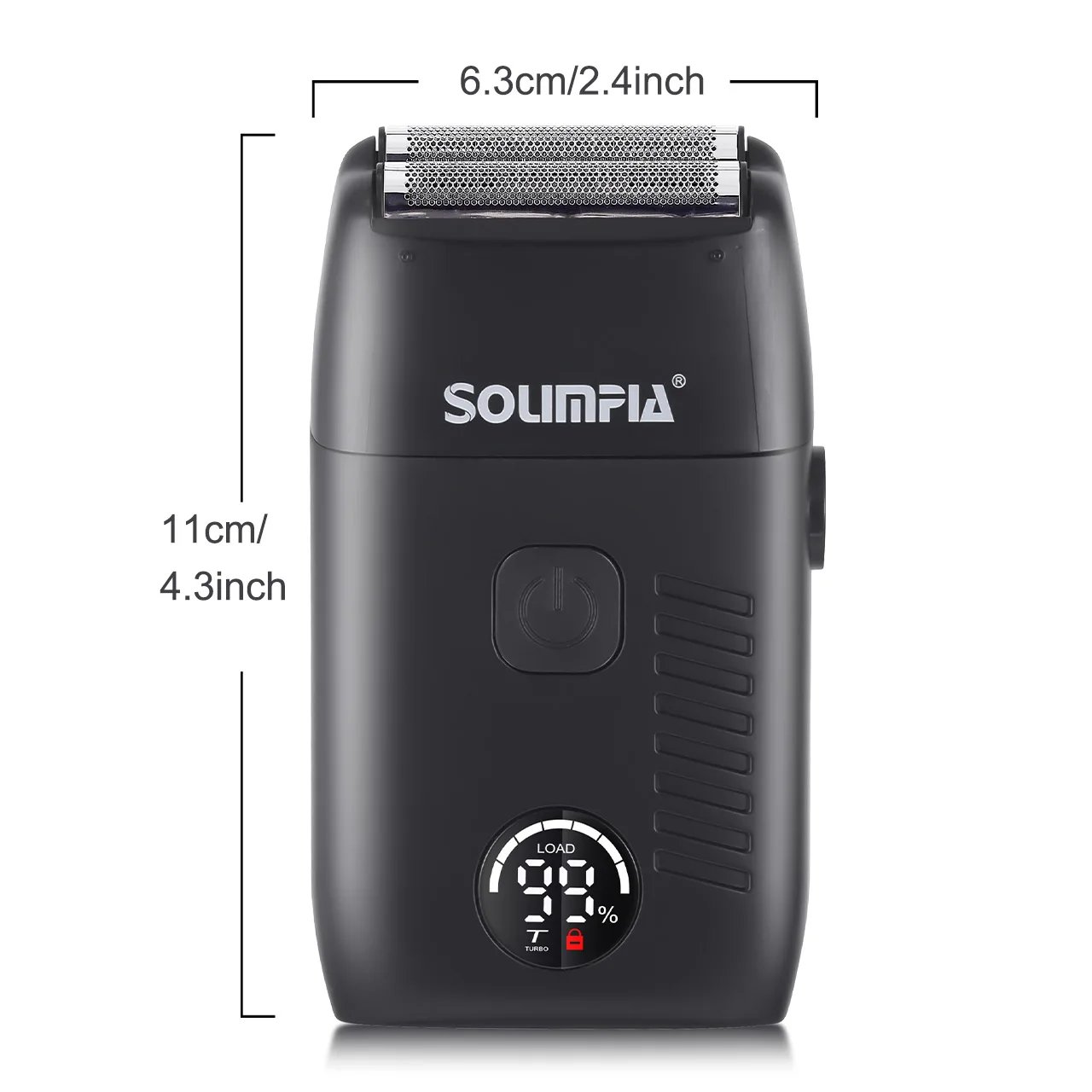 Solimpia Hair Shaver Double Blades Shaver Electric Shaver Razor Men's Close Bald Head Barber Trimmer Rechargeable for Quick Shav Solimpia Hair Shaver Double Blades Shaver Electric Shaver Razor Men's Close Bald Head Barber Trimmer Rechargeable for Quick Shav