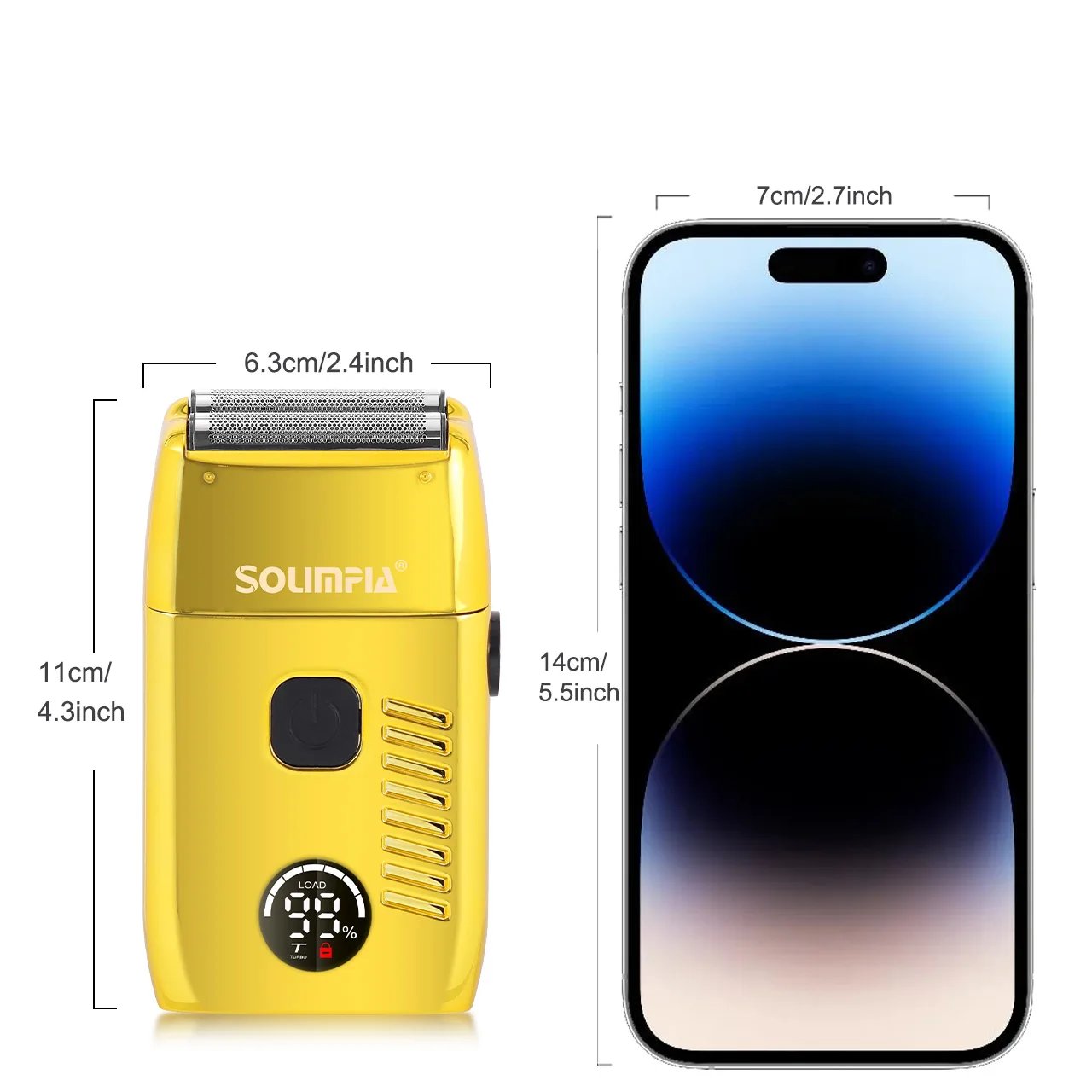 Solimpia Hair Shaver Double Blades Shaver Electric Shaver Razor Men's Close Bald Head Barber Trimmer Rechargeable for Quick Shav Solimpia Hair Shaver Double Blades Shaver Electric Shaver Razor Men's Close Bald Head Barber Trimmer Rechargeable for Quick Shav