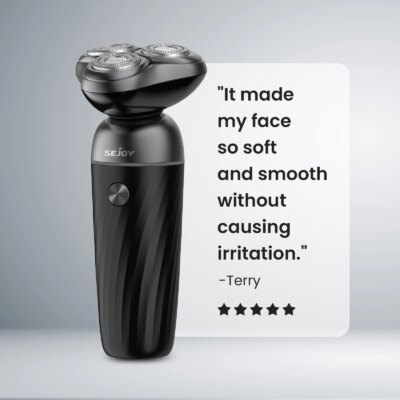 Sejoy Electric Shaver For Men's Shaving Machine Beard Trimmer 3D Floating Blade Washable USB Recharge Razor Hair Cutting Machine - Image 6