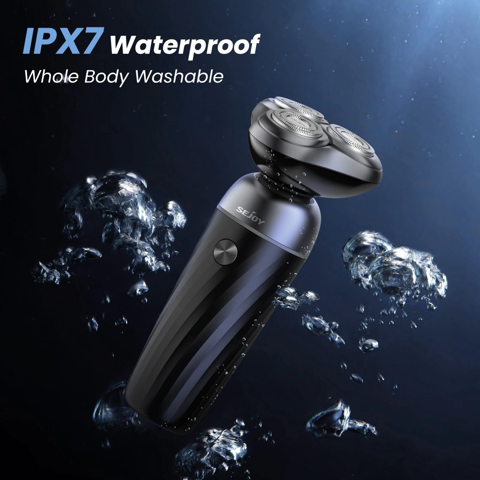 Sejoy Electric Shaver For Men's Shaving Machine Beard Trimmer 3D Floating Blade Washable USB Recharge Razor Hair Cutting Machine Sejoy Electric Shaver For Men's Shaving Machine Beard Trimmer 3D Floating Blade Washable USB Recharge Razor Hair Cutting Machine