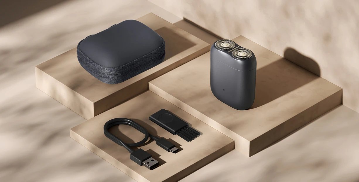 XIAOMI MIJIA S200 Electric Shavers Portable IPX7 Washable Dry Wet Razor Beard Trimmer Cutter Rechargeable For Men Razors Machine XIAOMI MIJIA S200 Electric Shavers Portable IPX7 Washable Dry Wet Razor Beard Trimmer Cutter Rechargeable For Men Razors Machine