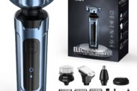 SEJOY 5 In1 Electric Hair Trimmer Set,Electric Razor for Men 3D Electric Shavers IPX7 Rotary Cordless,Optional