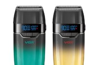 VGR Face Shaver 9000 RPM Foil Shaver LED Electric Shaver Professional Beard Trimmer Reciprocating Shaving Machine for Men V-308