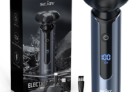 Sejoy BLASTO9 Electric Razor Shaver Rechargeable Waterproof Wet-Dry Beard Trimmer Rotary 3D Floating Shaving Machine for Men