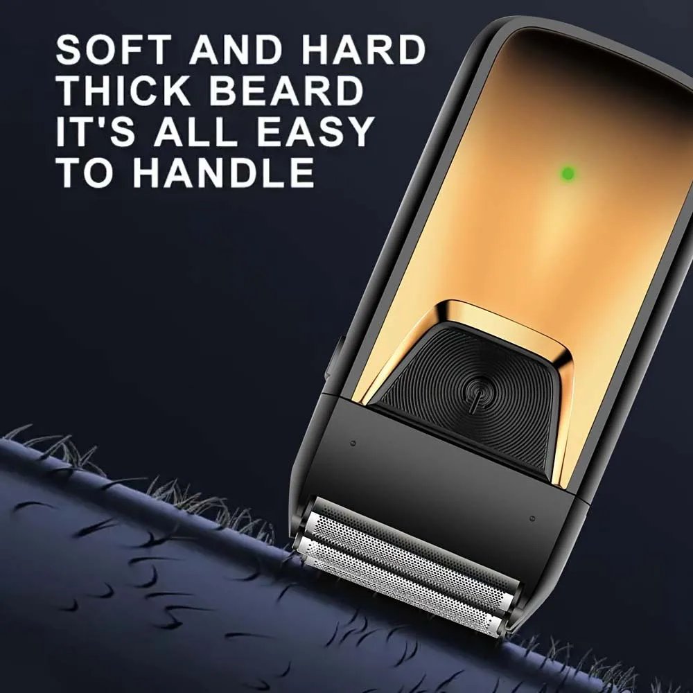 USB Rechargeable Electric Shaver for Men Cordless Beard Trimmer Shaving Barber Machines Hair Cutting Machine Trimmer for Men USB Rechargeable Electric Shaver for Men Cordless Beard Trimmer Shaving Barber Machines Hair Cutting Machine Trimmer for Men