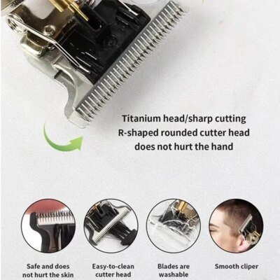 3-in-1 Man Cordless Hair Clipper - USB Fast Charge, Body/Beard Trimmer, Practical Men's Gift & Travel-Friendly Home/Grooming Kit - Image 5