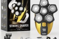 Sejoy Men 6D Floating Men Electric Shaver Wet Dry Beard Hair Trimmer Electric Razor Rechargeable Bald Head Shaving Machine