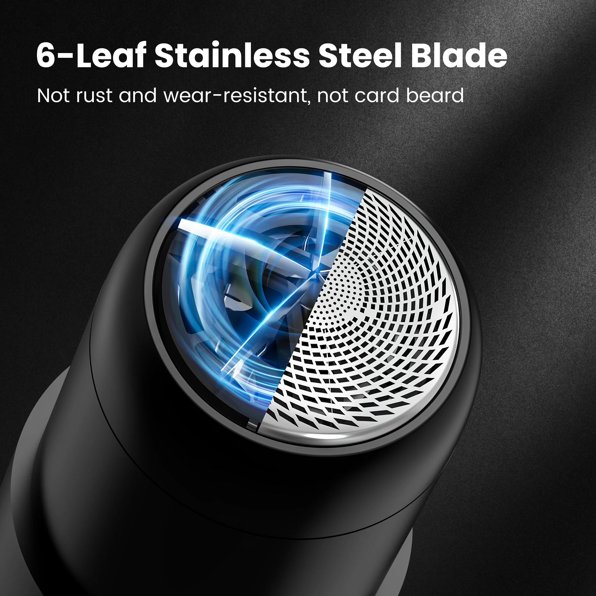 Sejoy Portable Electric Shaver Beard Trimmer Mini USB Rechargeable Shaver IPX7 Waterproof Long Working Time High Quality Motor