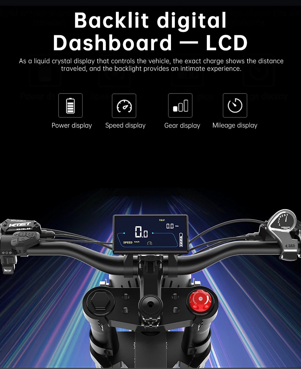 EKX X21 Adults Electric Bike 2000W 48V35AH 55km/h Samsung Battery Snow Electric Motorcycles 20“*4.0 Off Road Tyre Mountain Ebike