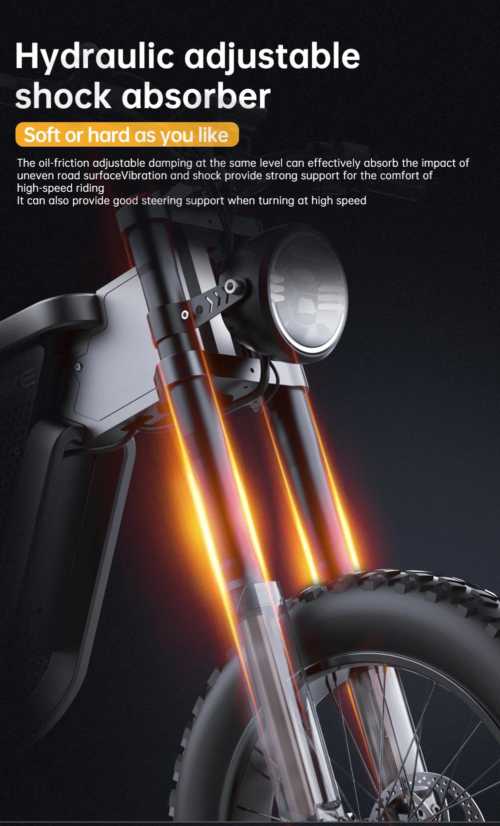 EKX X21 Adults Electric Bike 2000W 48V35AH 55km/h Samsung Battery Snow Electric Motorcycles 20“*4.0 Off Road Tyre Mountain Ebike