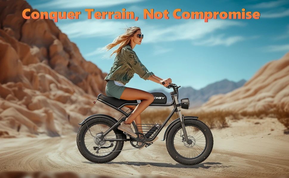 Kickwey K7 Pro Adult Electric Bicycle 3000w(Dual Motor 1500w×2) 48V 23ah Mountain Electric Bike 20 Inch Fat Tire Ebike