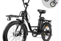 750W adult electric bicycle, 26MPH, 22mph range, 3-speed front and rear disc brake with mudguard, adult multi terrain riding ele
