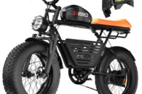 CT20Pro Electric Bike for Adults,Dual Motor2000W 20 in Fat Tire Ebike,Up to 37MPH & 80 Miles,48V 25Ah Removable Battery，7 Speed