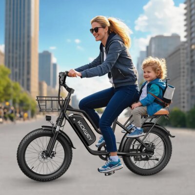 Kickwey LD20 Adult Electric Bike 1500w 32MPH 48V20ah Mountain Electric Bicycle 20 Inch Fat Tire Motorcycle E Bike - Image 2