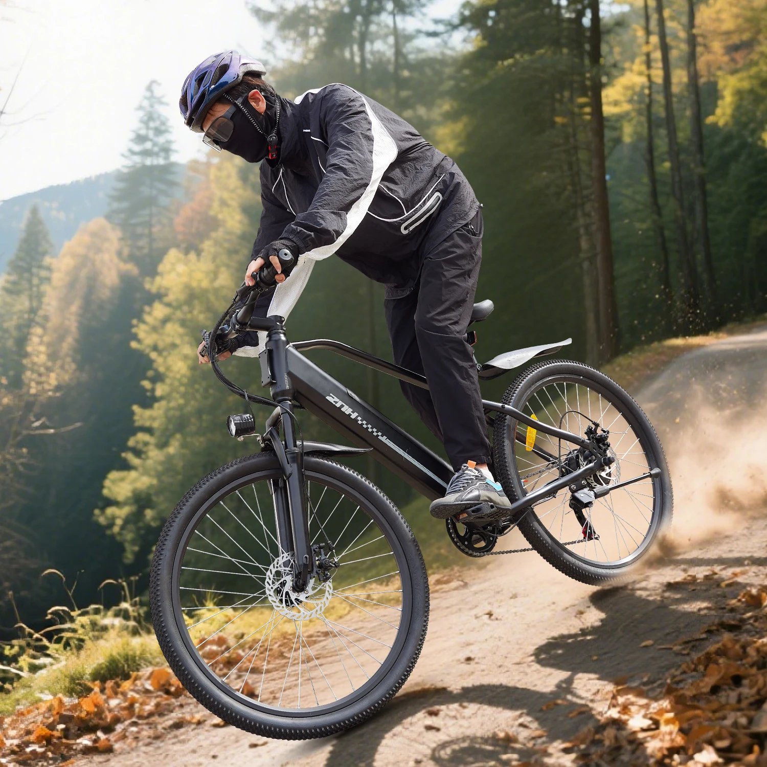 ZNH Electric Bicycle for Adults,1000W Peak Motor,48V Removable Battery,20MPH,26" Tire Electric Bike,7-Speed,50 Miles E-bike - Image 5