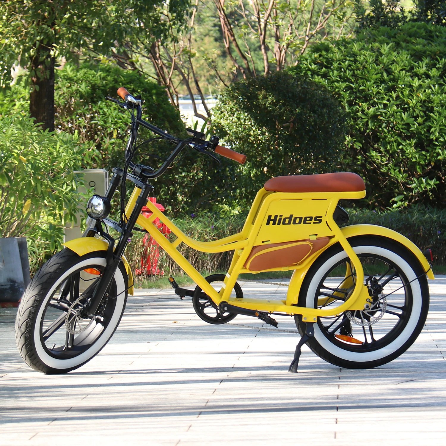 Hidoes C8 E-bike 700W Motor 48V17AH Lithium Battery Electric Bike Adult 20*4 Inch Off-road Fat Tire All-terrain Electric Bicycle