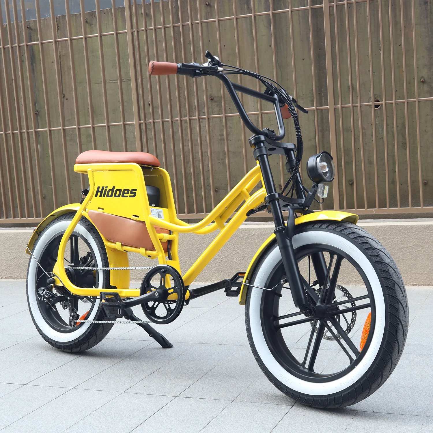 Hidoes C8 E-bike 700W Motor 48V17AH Lithium Battery Electric Bike Adult 20*4 Inch Off-road Fat Tire All-terrain Electric Bicycle