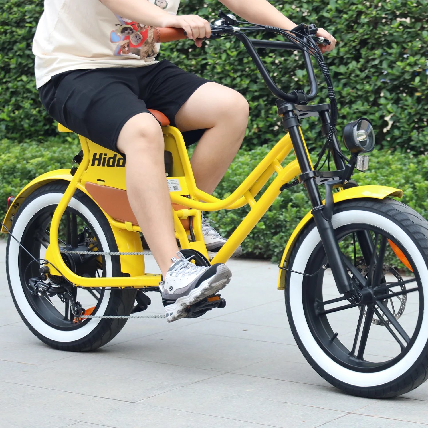 Hidoes C8 E-bike 700W Motor 48V17AH Lithium Battery Electric Bike Adult 20*4 Inch Off-road Fat Tire All-terrain Electric Bicycle