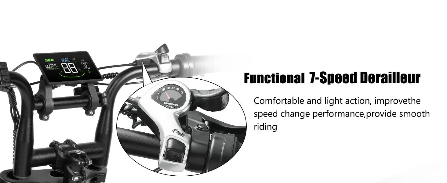 TAMOBYKE V20 Off-road Adult Electric Bike with 1500W Motor 31.5MPH 48V18.2Ah Battery, 60-Mile Range, All-terrain Performance TAMOBYKE V20 Off-road Adult Electric Bike with 1500W Motor 31.5MPH 48V18.2Ah Battery, 60-Mile Range, All-terrain Performance