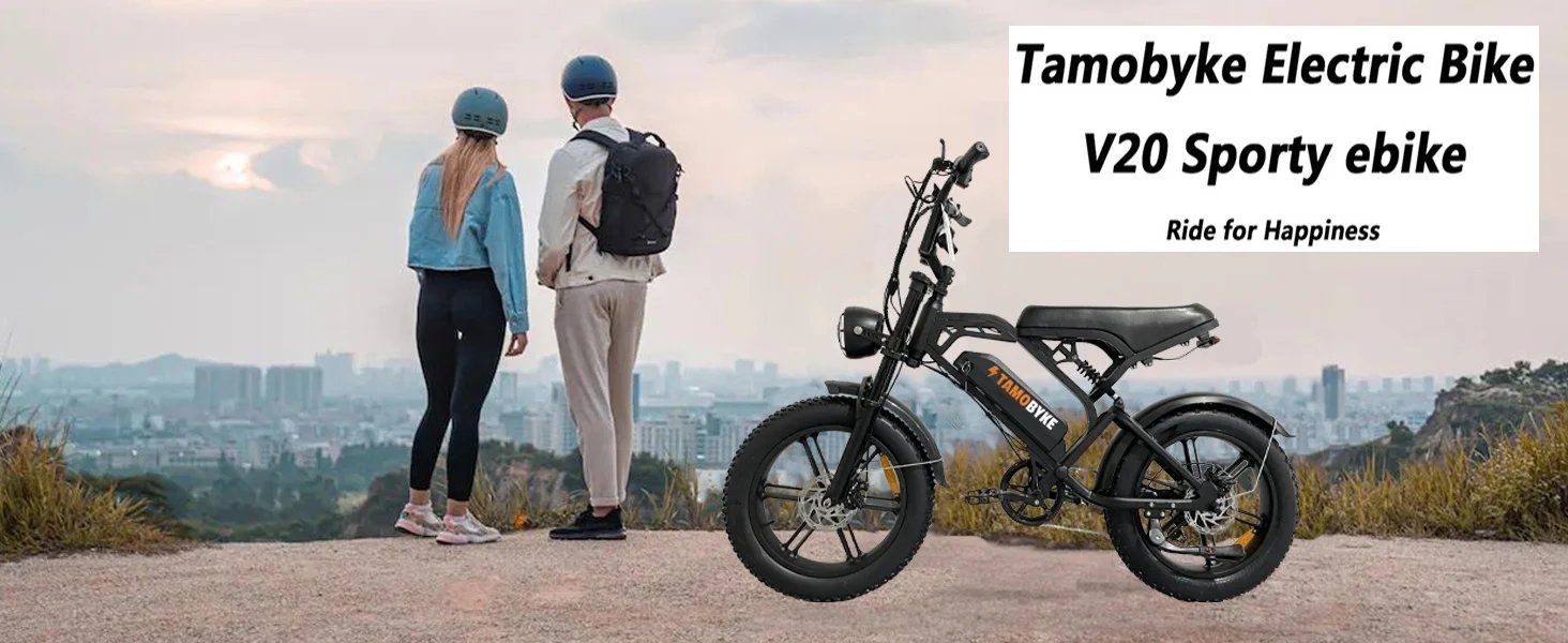 TAMOBYKE V20 Off-road Adult Electric Bike with 1500W Motor 31.5MPH 48V18.2Ah Battery, 60-Mile Range, All-terrain Performance TAMOBYKE V20 Off-road Adult Electric Bike with 1500W Motor 31.5MPH 48V18.2Ah Battery, 60-Mile Range, All-terrain Performance