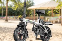 48V 10Ah/15Ah/20Ah Removable Battery Electric Bicycle Foldable 14 Inch 45km Range 400W Motor for Men Women Electric Bike