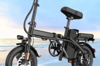 Adult Electric Motorcycles Bicycle 500W Peak Motor 30 Miles Range 48V 10Ah Battery Mini Folding Electric Bike