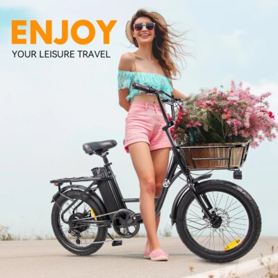 Adult electric bicycle 750W motor 7-speed adjustable, 26MPH 22mph range, front and rear disc brakes, multi terrain riding electr - Image 6