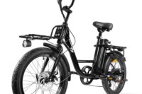 Adult electric bicycle 750W motor 7-speed adjustable, 26MPH 22mph range, front and rear disc brakes, multi terrain riding electr