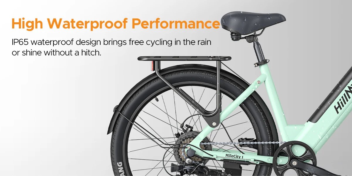 ENGWE HillMiles MileCity 1 26'' Commuter Electric Bicycle 700W Peak Motor 7 Speed Electric Bike for Weekend Travel E-bike, Green ENGWE HillMiles MileCity 1 26'' Commuter Electric Bicycle 700W Peak Motor 7 Speed Electric Bike for Weekend Travel E-bike, Green