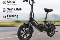 DYU C3 14 inch Electric Bicycle Peak 500W Motor 36V7.8AH Lithium Battery Electric Bike , city E-bike