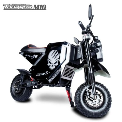 TOURSOR M10 Electric Bicycle 5000W*2 Dual Motor 72V50AH Electric Bike 14 Inch Off-road Tire Electric Motorcycle - Image 3