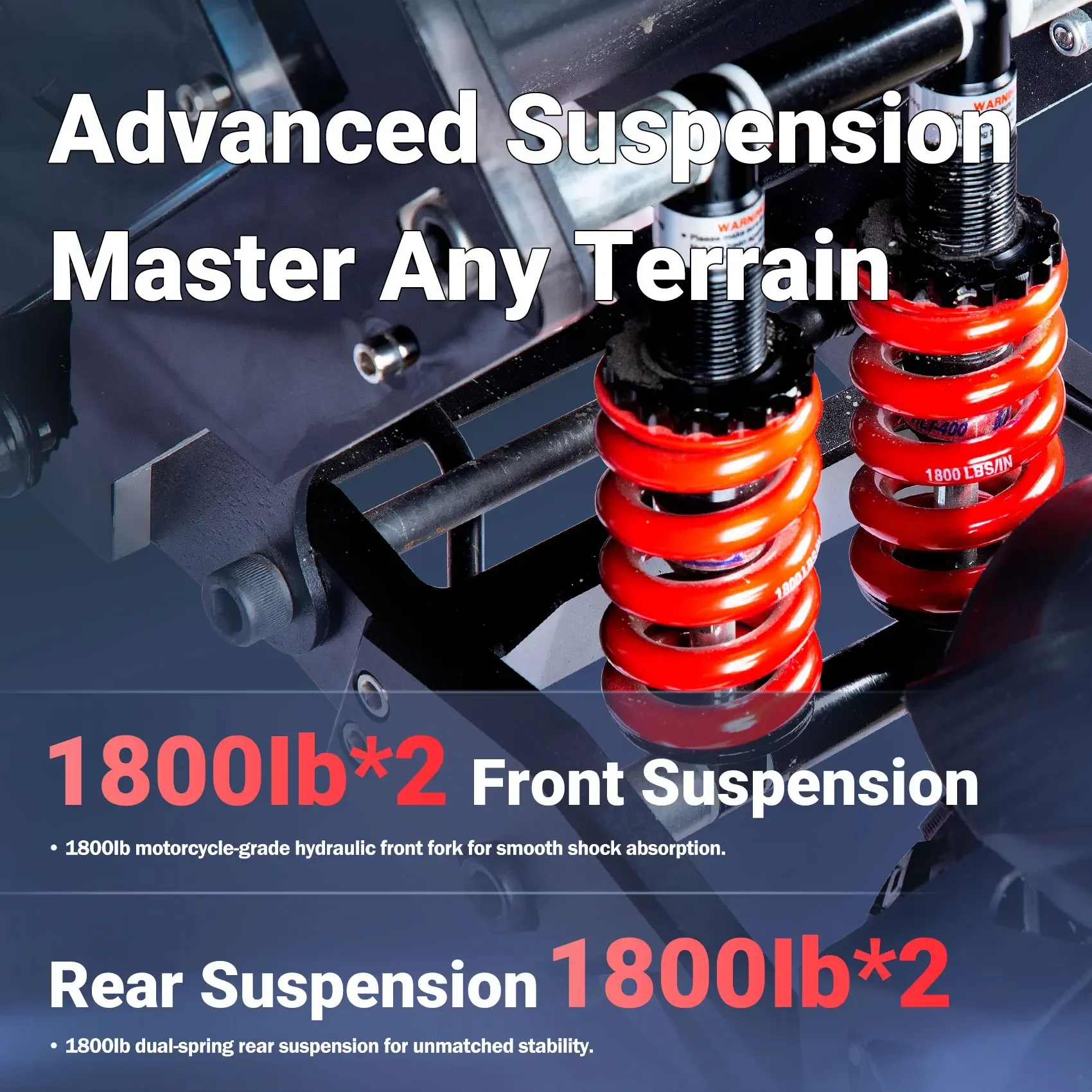 TOURSOR M10 Electric Bicycle 5000W*2 Dual Motor 72V50AH Electric Bike 14 Inch Off-road Tire Electric Motorcycle