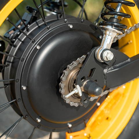 HAPPYRUN G100 Pro Fast Tire Electric Bikes 6000W Peak Motor 72V 18Ah+15Ah Dual Batteries HAPPYRUN G100 Pro Fast Tire Electric Bikes 6000W Peak Motor 72V 18Ah+15Ah Dual Batteries