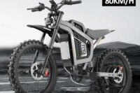 Coswheel 72V Electric Bike Motorcycles R19 6000W Dirt Mountain Bike 72V 40AH Battery Lightweight Off-Road EBike For Adult