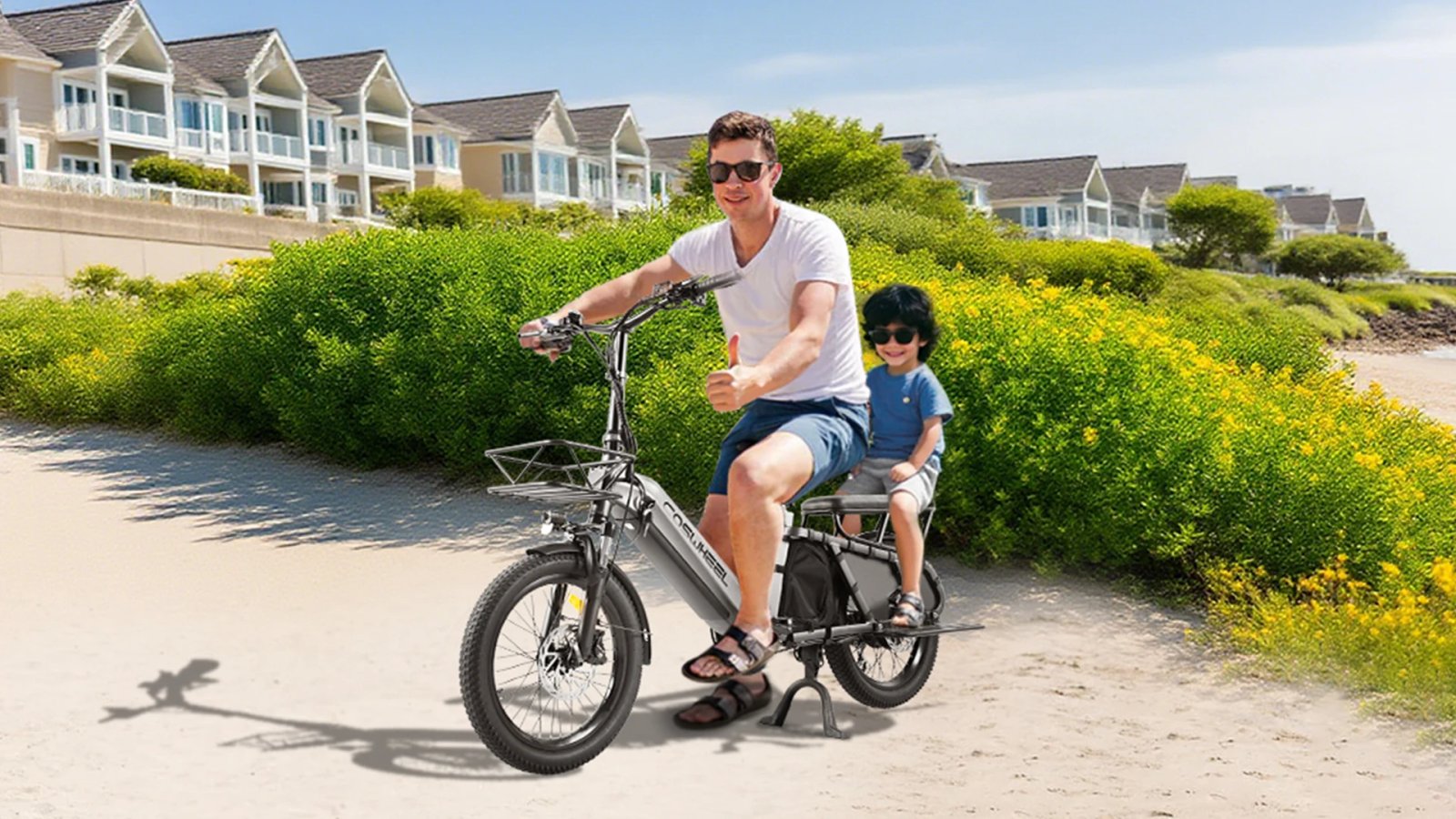 Electric Cargo Bike COSWHELL HQ20 20x4.0