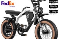 Electric Motorcycle For Adults Luckeep M5 Max 20x4.0" 2000W,37.5Mph,80Mile,52V 20AH,City Commuting Off-Road Electric Bike