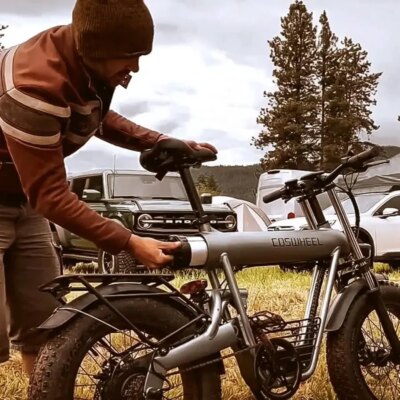Coswheel T20 electric bike motocycle 20inch Fat tire Mountain bike 48V 20AH Battery Drit Bike Road Snow Electric Biycle Ebike - Image 6