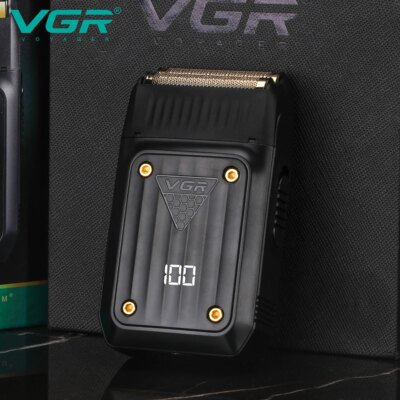 VGR Razor Professional Shaver Electric Beard Trimmer Digital Display Razor Reciprocating Razor Rechargeable Shaver for Man V-363 - Image 5