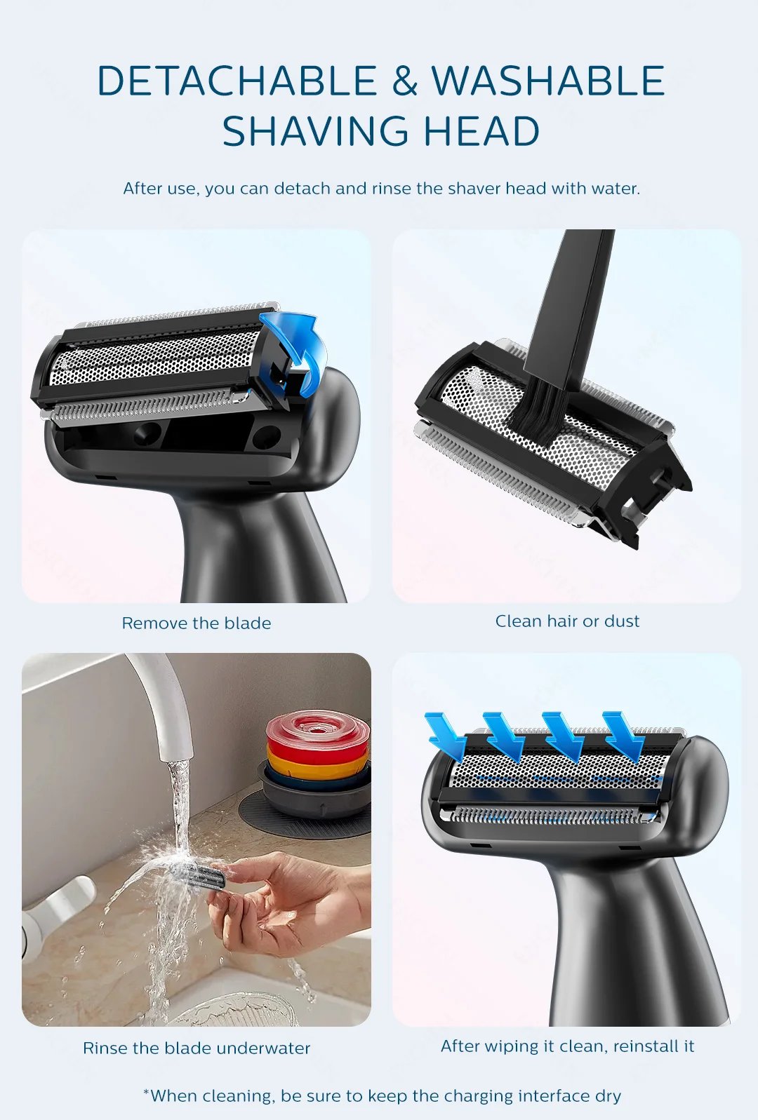 ENCHEN Electric Shaver Professional Wet and Dry Use Razor Hair Trimmer Portable Foil Shaver Reciprocating Shaving Machine Man A1 ENCHEN Electric Shaver Professional Wet and Dry Use Razor Hair Trimmer Portable Foil Shaver Reciprocating Shaving Machine Man A1
